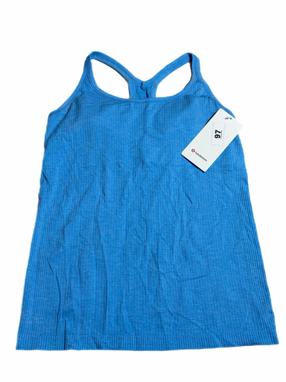 NWT Lululemon Ebb To Street Tank Top (Ocean Wave) Size 12